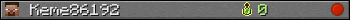 Keme86192 userbar 350x20