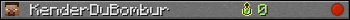 KenderDuBombur userbar 350x20