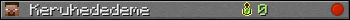 Keruhededeme userbar 350x20