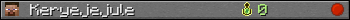 Keryejejule userbar 350x20