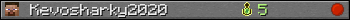 Kevosharky2020 userbar 350x20