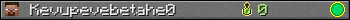 Kevupevebetahe0 userbar 350x20