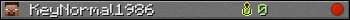 KeyNormal1986 userbar 350x20