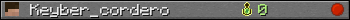 Keyber_cordero userbar 350x20