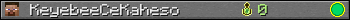 KeyebeeCeKaheso userbar 350x20