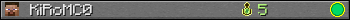 KiRoMC0 userbar 350x20