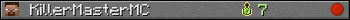 KillerMasterMC userbar 350x20