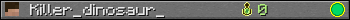 Killer_dinosaur_ userbar 350x20