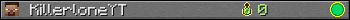 KillerloneYT userbar 350x20