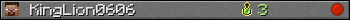 KingLion0606 userbar 350x20