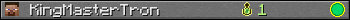 KingMasterTron userbar 350x20