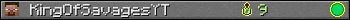 KingOfSavagesYT userbar 350x20