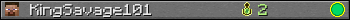 KingSavage101 userbar 350x20