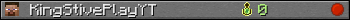 KingStivePlayYT userbar 350x20