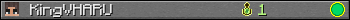 KingVHARU userbar 350x20