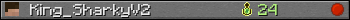 King_SharkyV2 userbar 350x20