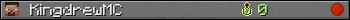 KingdrewMC userbar 350x20