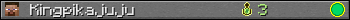 Kingpikajuju userbar 350x20