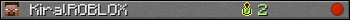 KiralROBLOX userbar 350x20