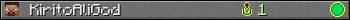 KiritoAliGod userbar 350x20