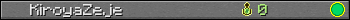 KiroyaZeje userbar 350x20