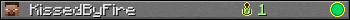 KissedByFire userbar 350x20