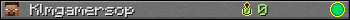 Klmgamersop userbar 350x20