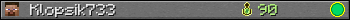 Klopsik733 userbar 350x20
