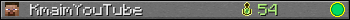 KmaimYouTube userbar 350x20