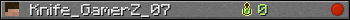 Knife_GamerZ_07 userbar 350x20