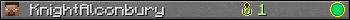 KnightAlconbury userbar 350x20