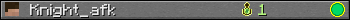 Knight_afk userbar 350x20
