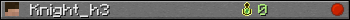 Knight_h3 userbar 350x20