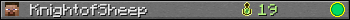 KnightofSheep userbar 350x20