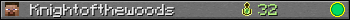 Knightofthewoods userbar 350x20