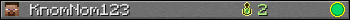 KnomNom123 userbar 350x20