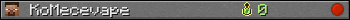 KoMecevape userbar 350x20