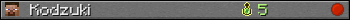 Kodzuki userbar 350x20