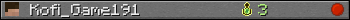 Kofi_Game191 userbar 350x20