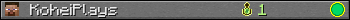 KoheiPlays userbar 350x20