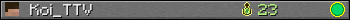 Koi_TTV userbar 350x20
