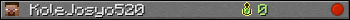 KoleJosyo520 userbar 350x20