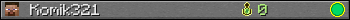 Komik321 userbar 350x20