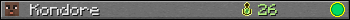 Kondore userbar 350x20