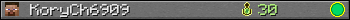 KoryCh6909 userbar 350x20