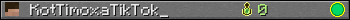 KotTimoxaTikTok_ userbar 350x20