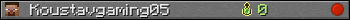 Koustavgaming05 userbar 350x20