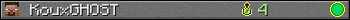 KouxGHOST userbar 350x20