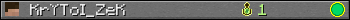 KrYToI_ZeK userbar 350x20