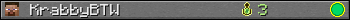 KrabbyBTW userbar 350x20